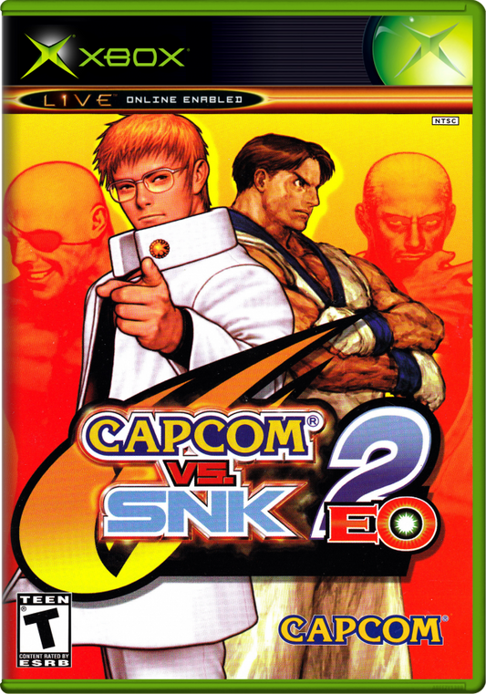 Capcom vs. SNK 2: E.O.: Millionaire Fighting 2001 cover art for Xbox (XBOX) video game