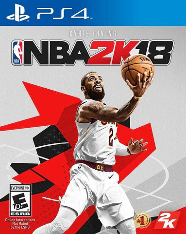 NBA 2K18 cover art for PlayStation 4 (PS4) video game