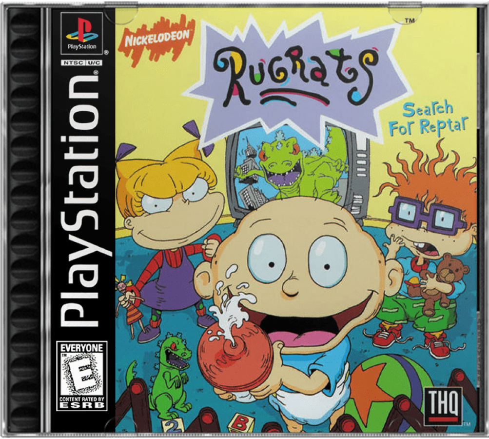 Rugrats: Search for Reptar cover art for PlayStation 1 (PS1) video game