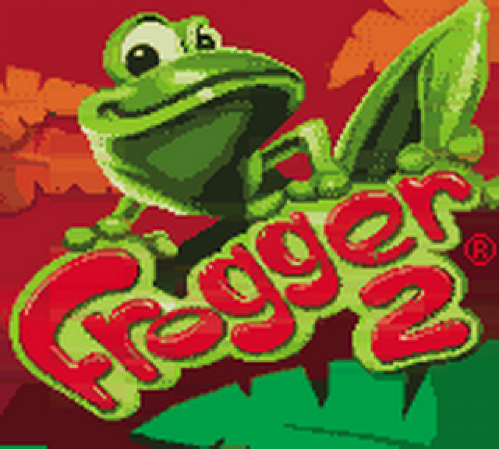 Frogger 2 Game Boy Color action puzzle video game title screen