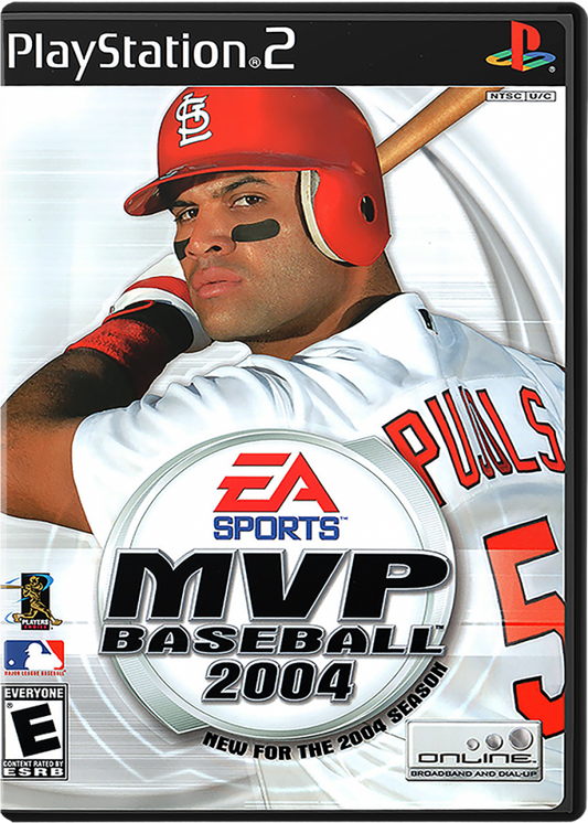 MVP Baseball 2004 cover art for PlayStation 2 (PS2) video game