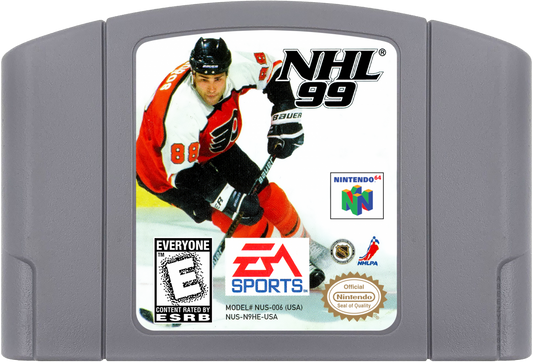 NHL 99 cartridge for Nintendo 64 N64 video game
