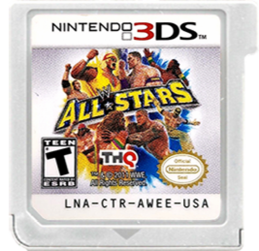 WWE All Stars cartridge for Nintendo 3DS (3DS) wrestling sports video game