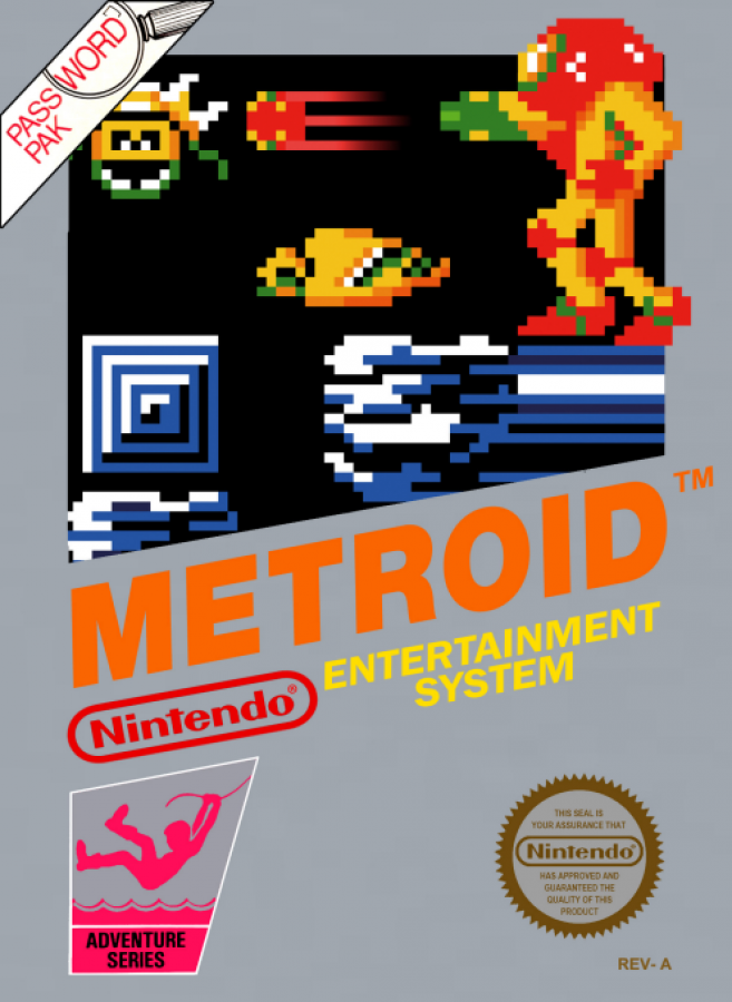 Metroid cover art for Nintendo Entertainment System (NES) video game