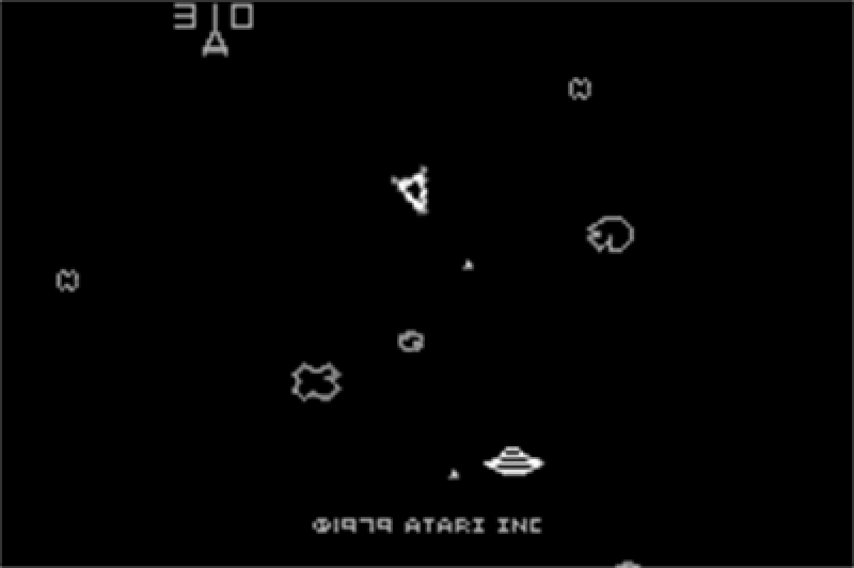 Pong / Asteroids / Yar's Revenge cover art for Game Boy Advance (GBA) video game gameplay