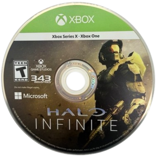 Halo Infinite for Xbox Series X, disc for a first-person shooter sci-fi video game
