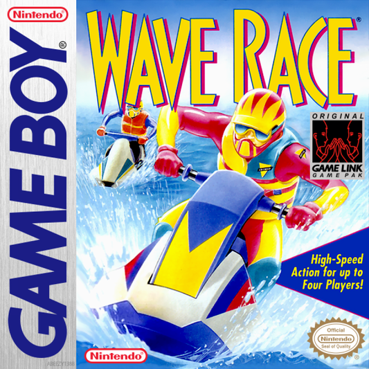 Wave Race cover art for Game Boy (GB) video game
