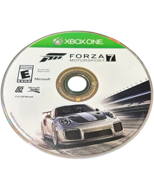 Forza Motorsport 7 Ultimate Edition Steelbook Xbox One XONE racing simulation game Microsoft Studios Turn 10 Studios motorsport racing cars hypercars track racing realistic driving physics automotive racing game collector steelbook edition Xbox racing game disc edition ultimate content pack bonus cars tracks garage customization driving simulator disc