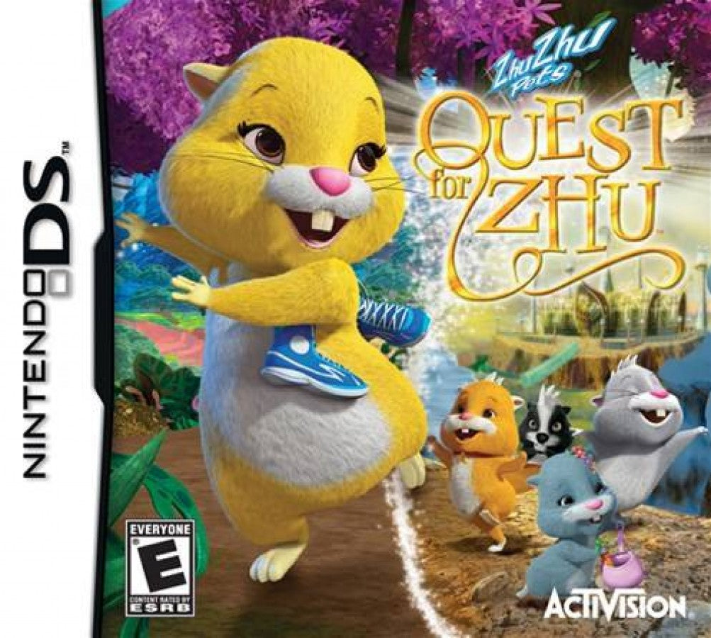 Quest for Zhu cover art for Nintendo DS (DS) video game