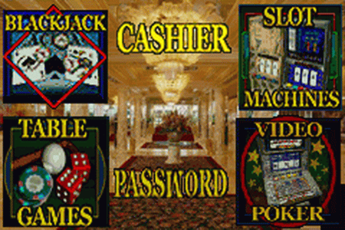 Golden Nugget Casino gameplay art for Game Boy Advance (GBA) video game