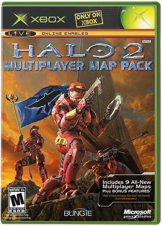 Halo 2: Multiplayer Map Pack cover art for Xbox (XBOX) video game