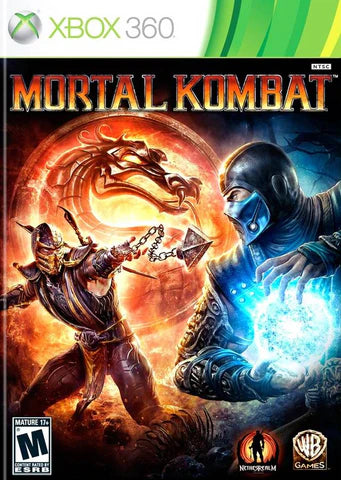 Mortal Kombat cover art for Xbox 360 (X360) video game