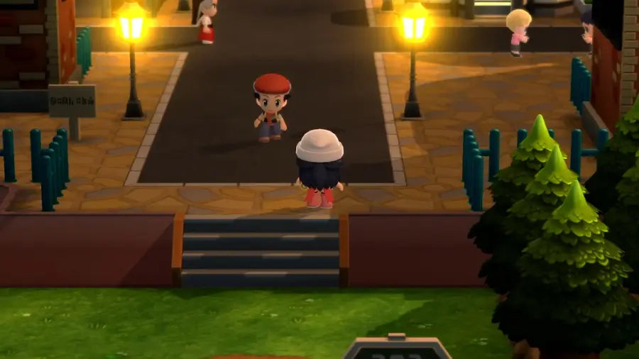 Pokemon: Brilliant Diamond – Nintendo Switch (NS) gameplay image for video game for NS