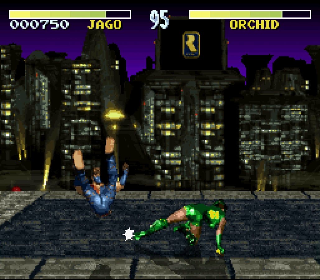 Killer Instinct gameplay image for Super Nintendo Entertainment System (SNES) retro video game