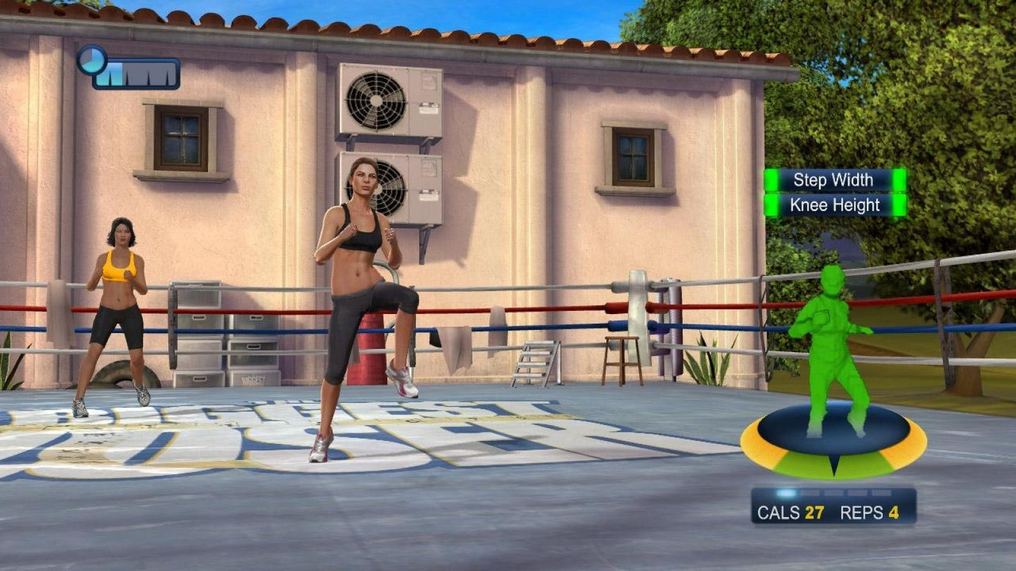 Biggest Loser: Ultimate Workout for Xbox 360 with fitness training and motion-based exercise features gameplay