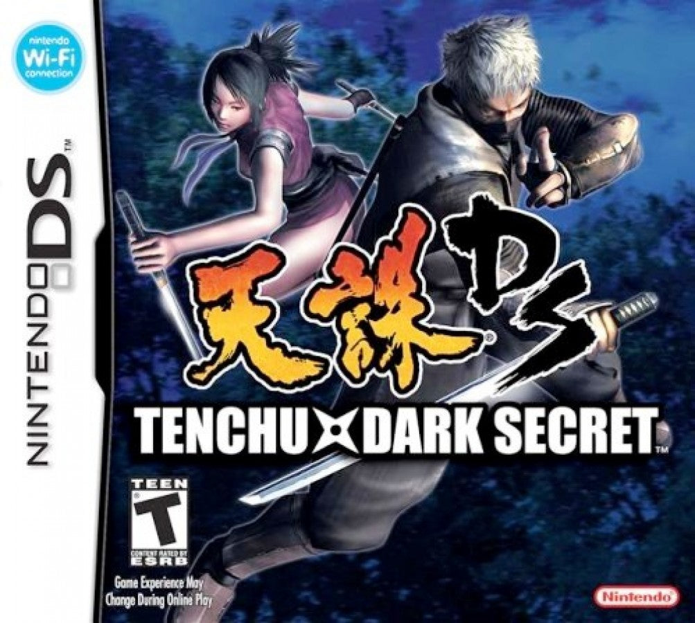Tenchu Dark Secret cover art for Nintendo DS (DS) video game