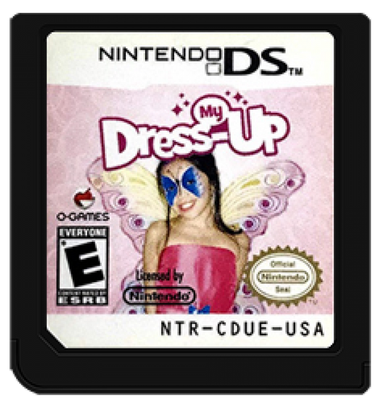 My Dress-Up cartridge for Nintendo DS (DS) fashion dress-up simulation video game