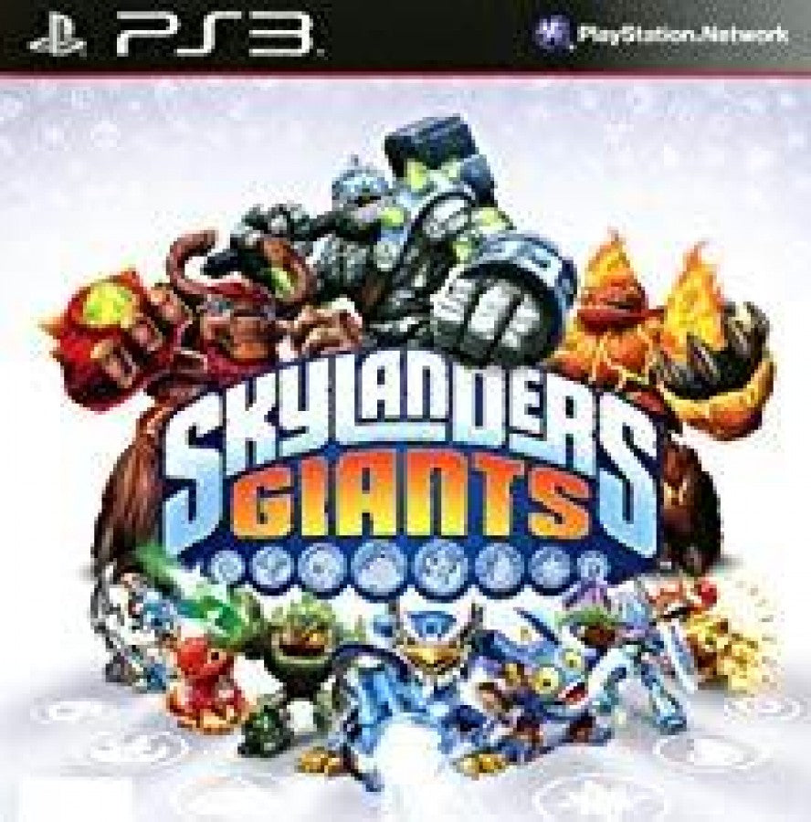 Skylanders: Giants cover art for PlayStation 3 (PS3) video game