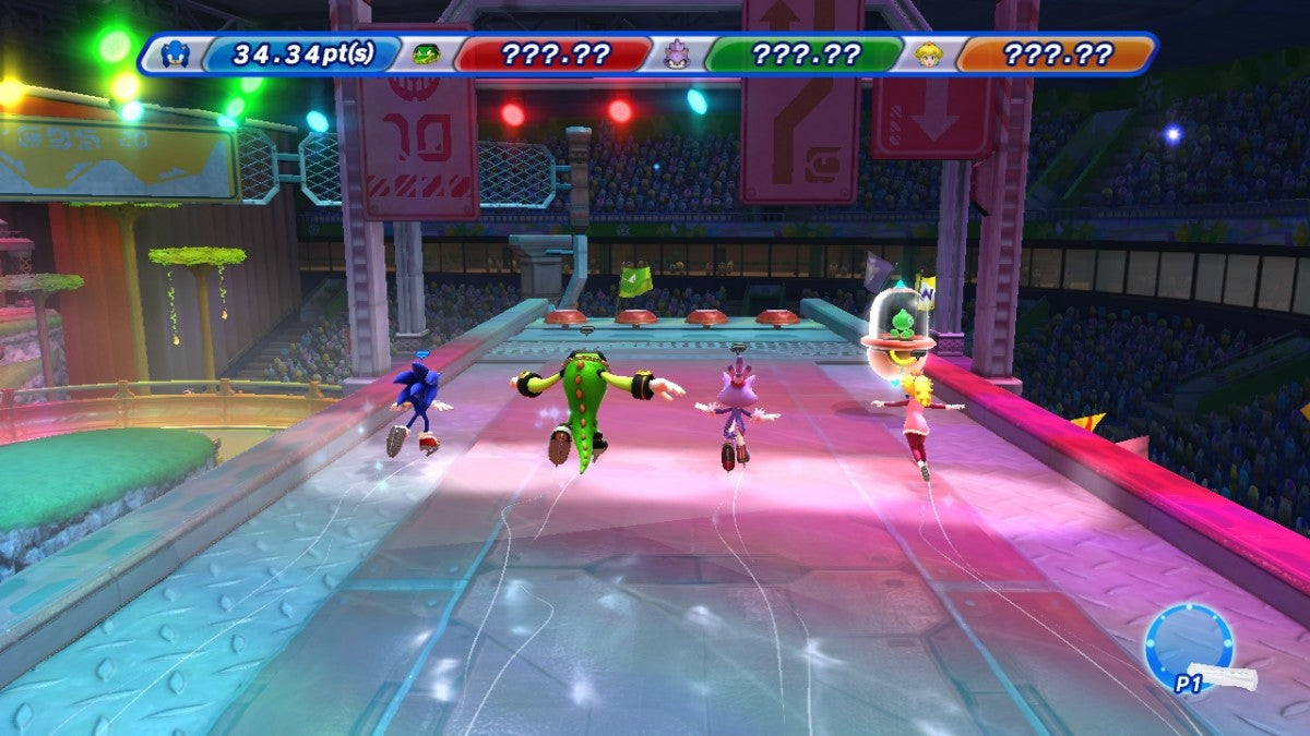 Mario & Sonic at the Sochi 2014 Olympic Games gameplay for Nintendo Wii U (WiiU) video game