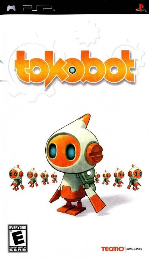 Tokobot cover art for PlayStation Portable (PSP) puzzle platformer game