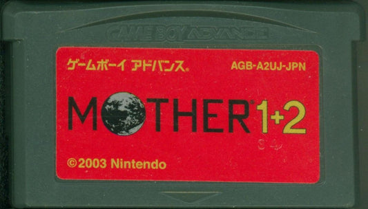 Mother 1 + 2 Japanese Complete in box adventure game for gameboy advance cartridge