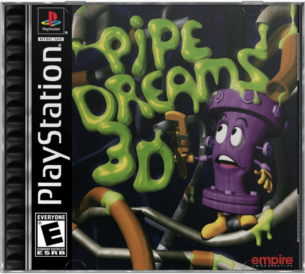 Pipe Dreams 3D cover art for PlayStation 1 (PS1) video game