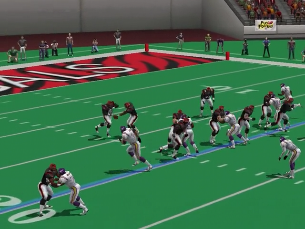 NFL 2K gameplay for Sega Dreamcast (DC) video game