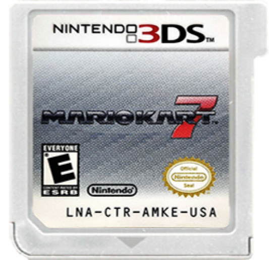 Mario Kart 7 cartridge for Nintendo 3DS (3DS) racing video game