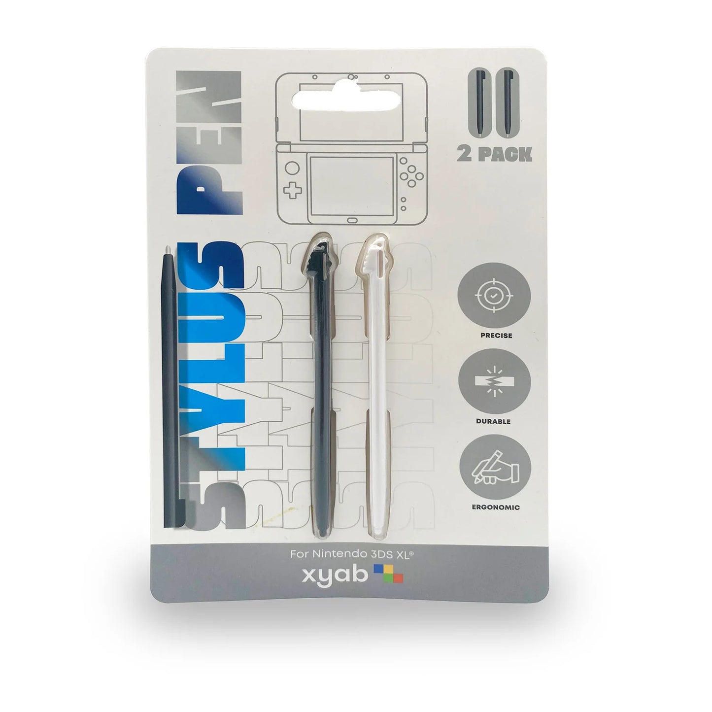 2 Pack Plastic Stylus for Nintendo 3DS XL accessory