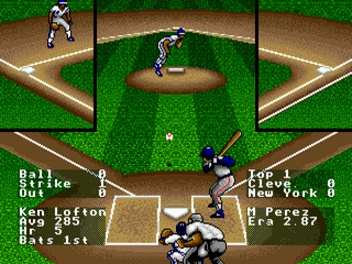 RBI Baseball 93 gameplay for Sega Genesis (GEN) video game