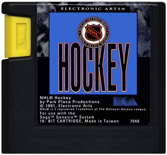 NHL Hockey cartridge for Sega Genesis (GEN) video game