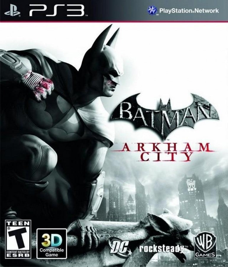 Batman: Arkham City cover art for PlayStation 3 (PS3) video game