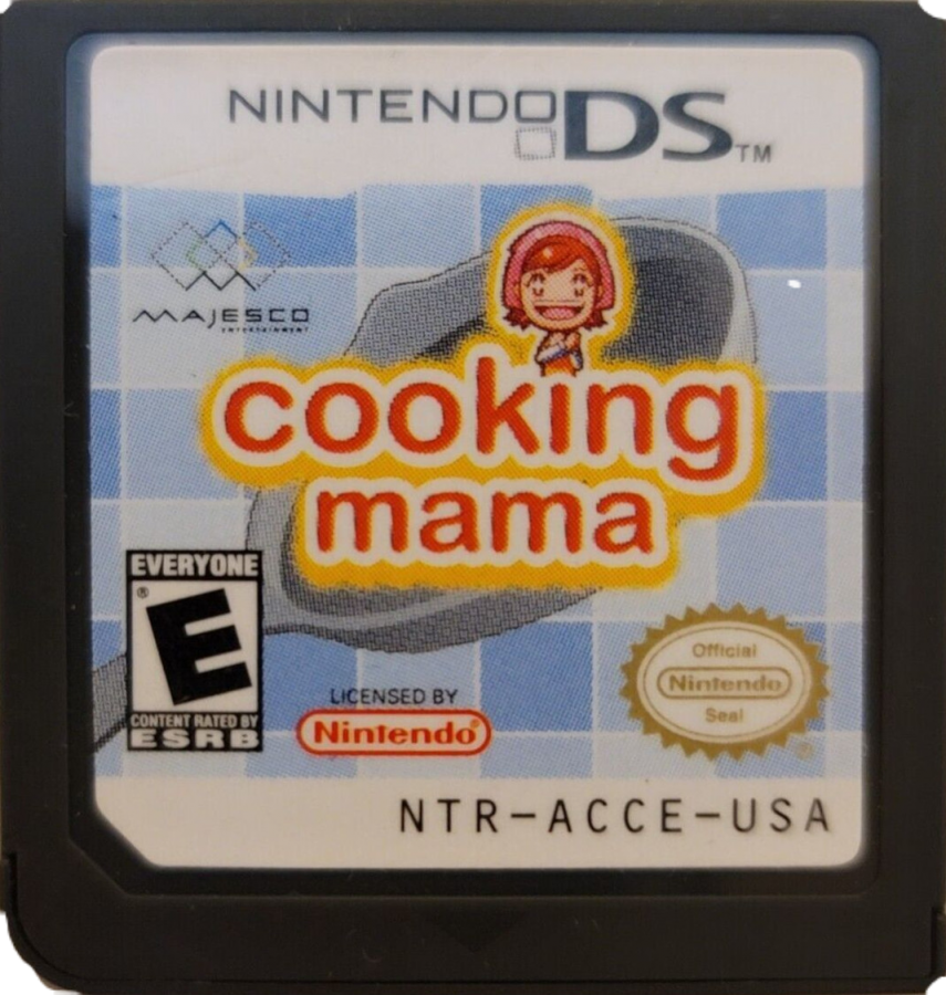 Cooking Mama cartridge for Nintendo DS (DS) cooking simulation mini-game video game