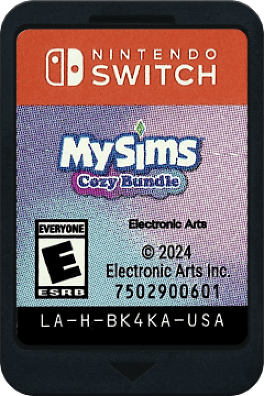 MySims Cozy Bundle cartridge for Nintendo Switch NS video game