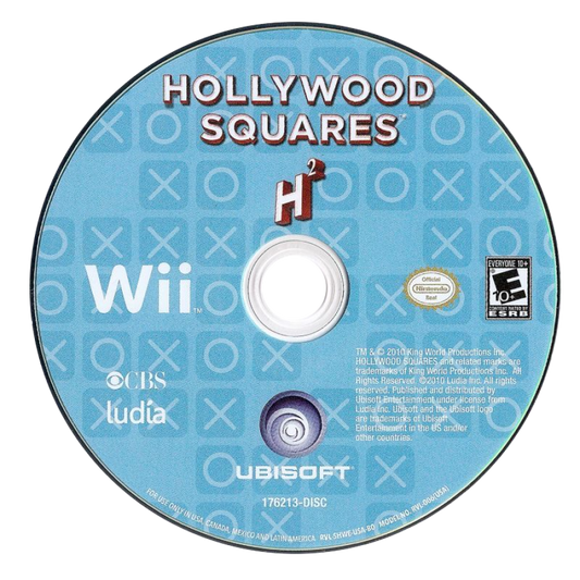Hollywood Squares – Nintendo Wii (Wii) party trivia game show disc for video game