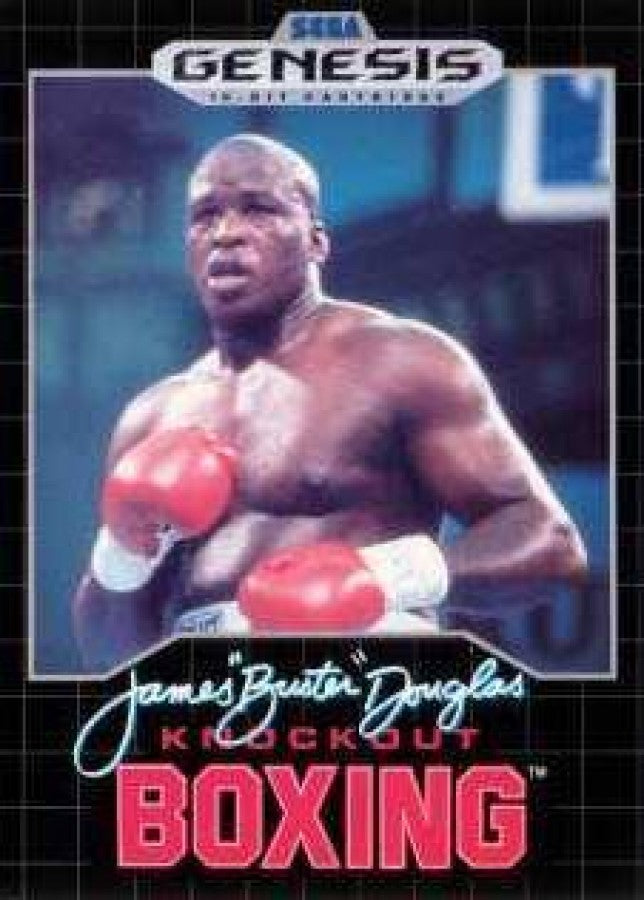 James Buster Douglas Knockout Boxing cover art for Sega Genesis (GEN) video game