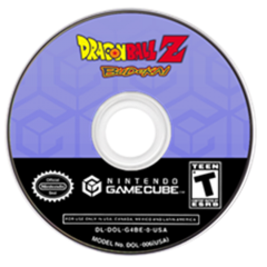 Dragon Ball Z: Budokai – GameCube (GC) Front Cover Video Game Disc Art