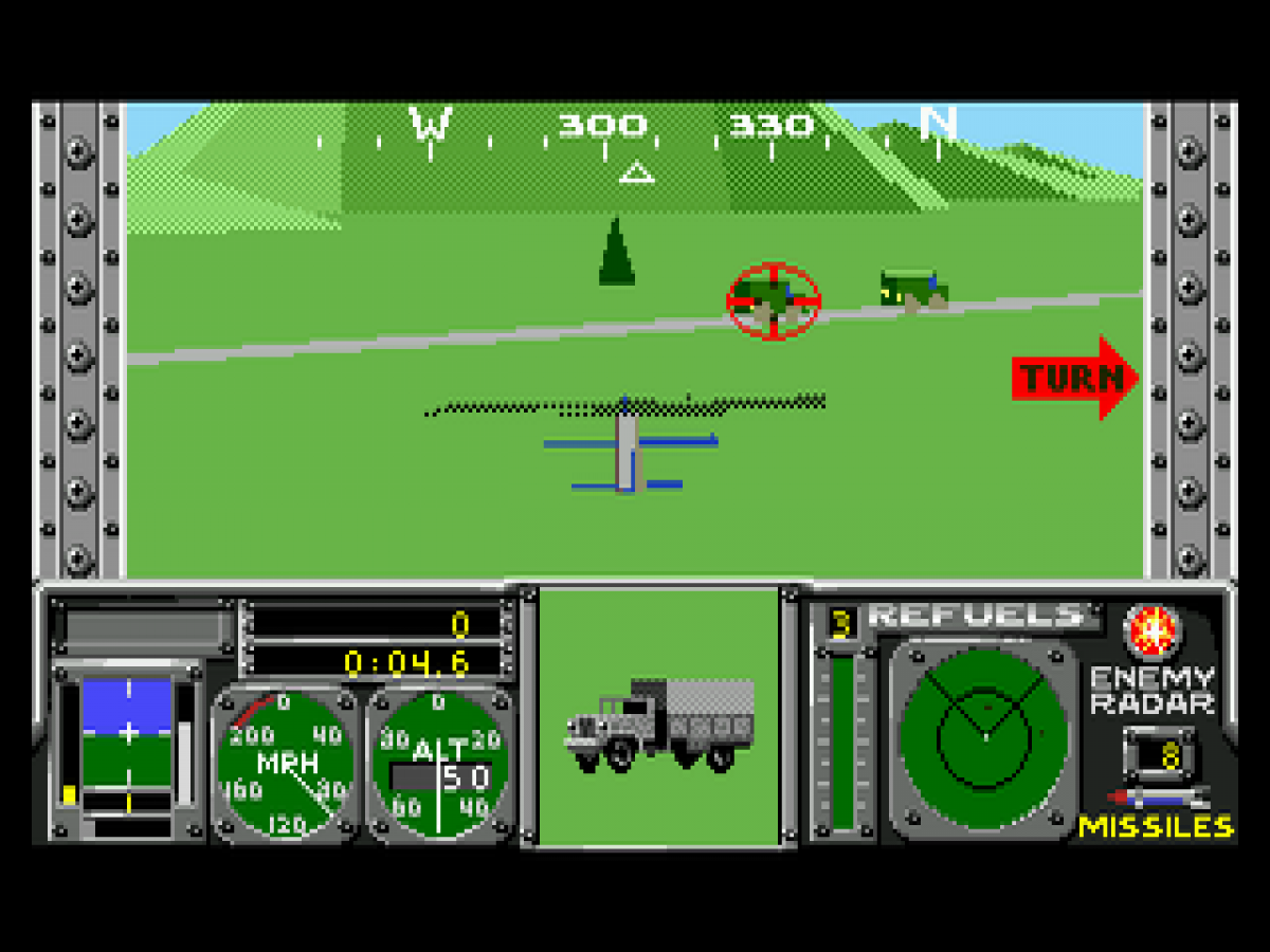 Steel Talons gameplay for Sega Genesis (GEN) video game