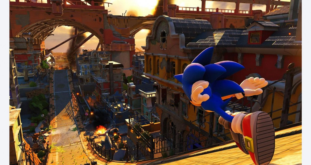 Sonic Frontiers gameplay images for Nintendo Switch (NS) video game