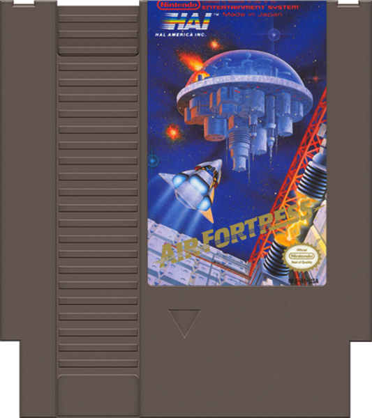 Air Fortress cartridge for Nintendo Entertainment System (NES) retro video game