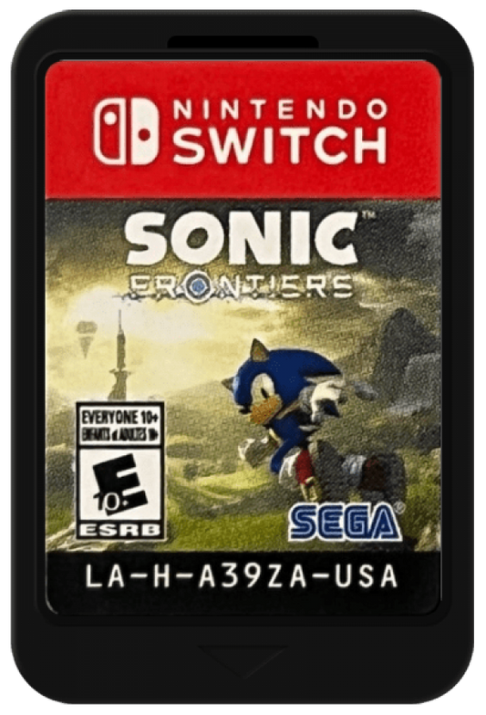 Sonic Frontiers cartridge for Nintendo Switch (NS) video game