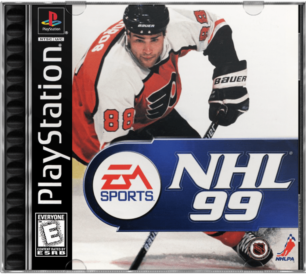 NHL 99 cover art for PlayStation 1 (PS1) video game