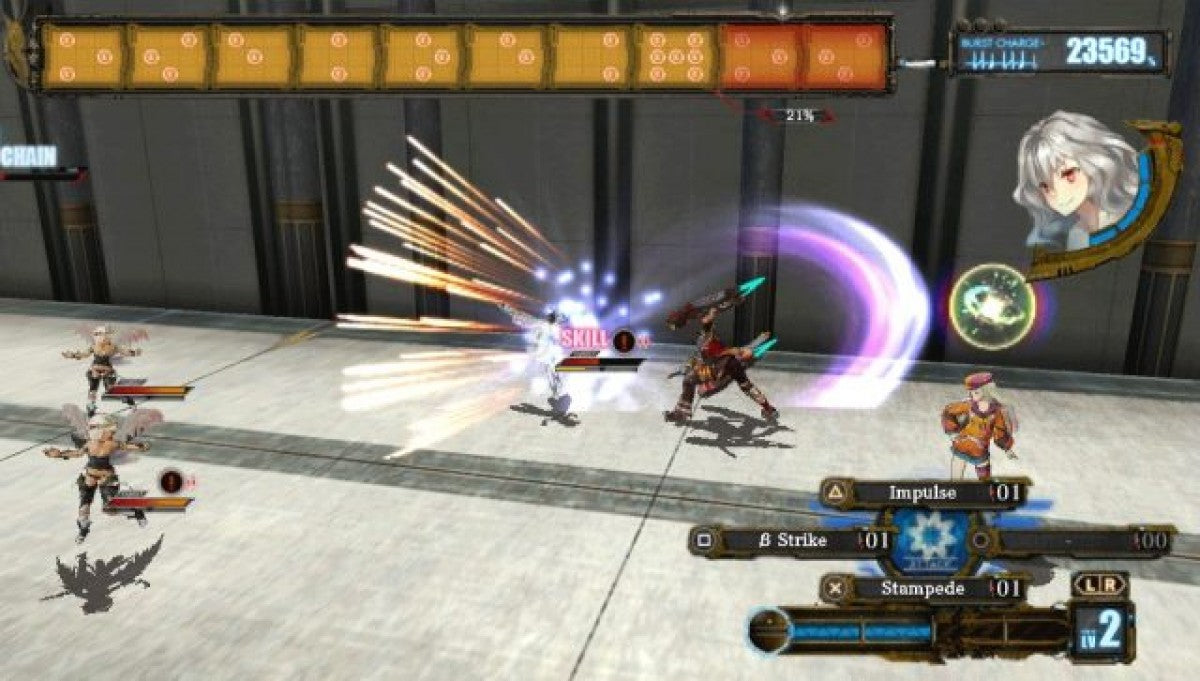 Ar Nosurge Plus: Ode to an Unborn Star gameplay for PlayStation VITA (PS VITA) video game