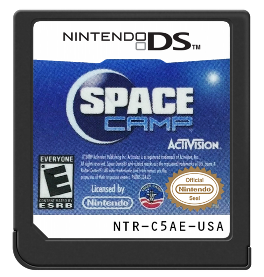 Space Camp adventure simulation cartridge for Nintendo DS (DS) video game