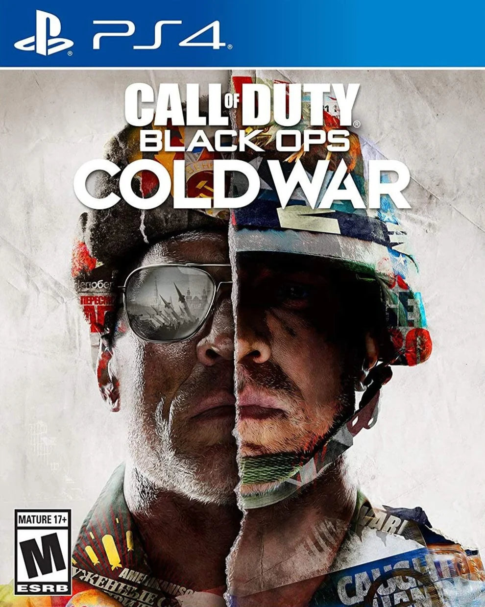 Call of Duty Black Ops Cold War cover art for PlayStation 4 PS4 video game