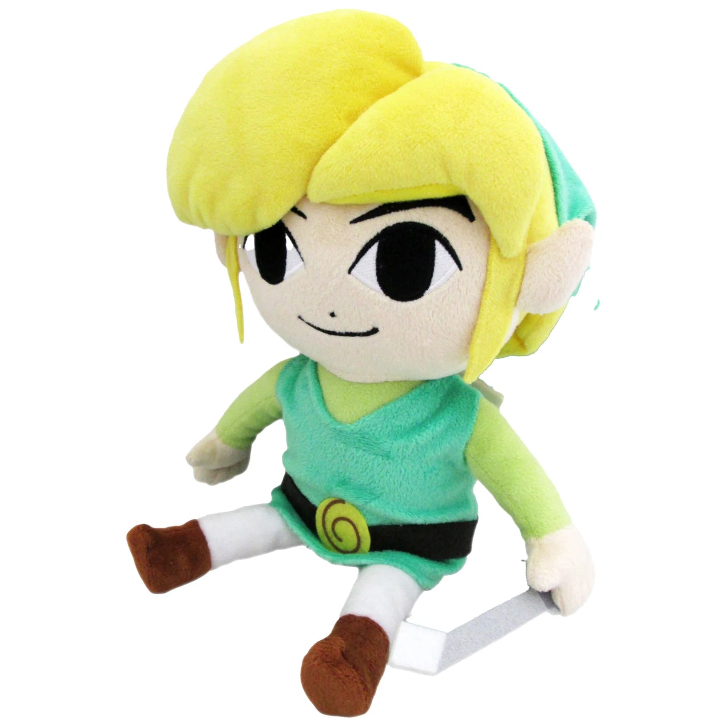 Toon Link 9 inch plush featuring soft fabric and chibi style design inspired by The Legend of Zelda series perfect for fans and collectors