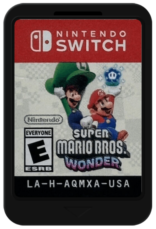 Super Mario Bros Wonder cartridge for Nintendo Switch NS video game