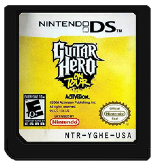 Guitar Hero: On Tour cartridge for Nintendo DS (DS) music rhythm video game