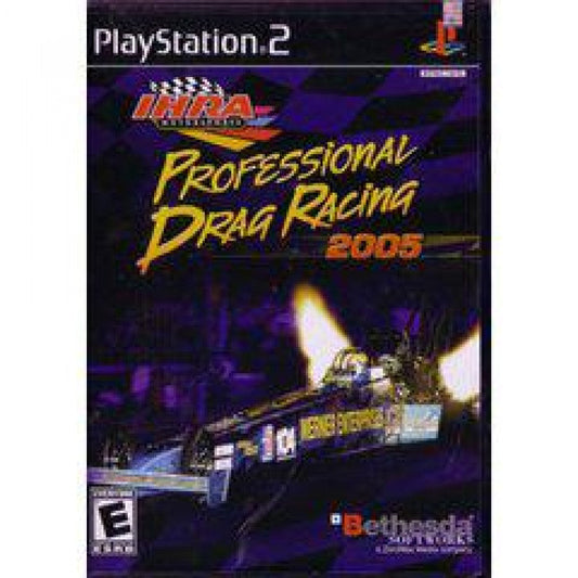 IHRA Drag Racing 2005 cover art for PlayStation 2 (PS2) video game