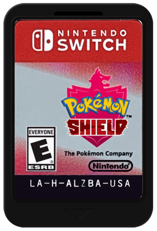 Pokemon Shield cartridge for Nintendo Switch NS video game